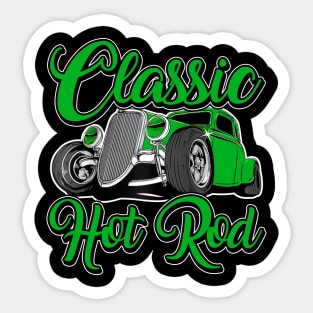 Classic Hotrod Sticker